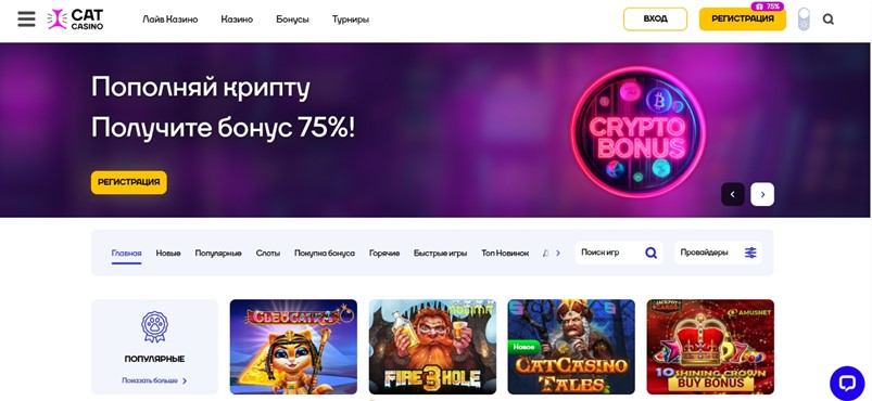 Партнерка Cat Casino