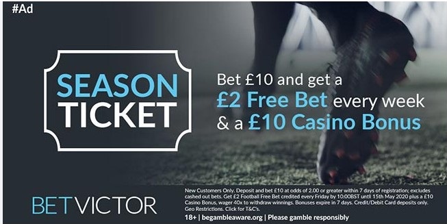 Example of Betvictor ad